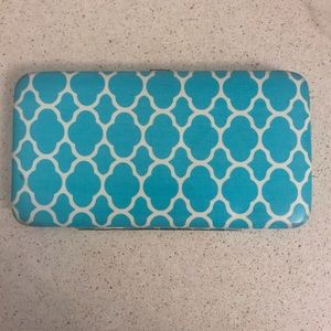 Cute argyle print wallet
